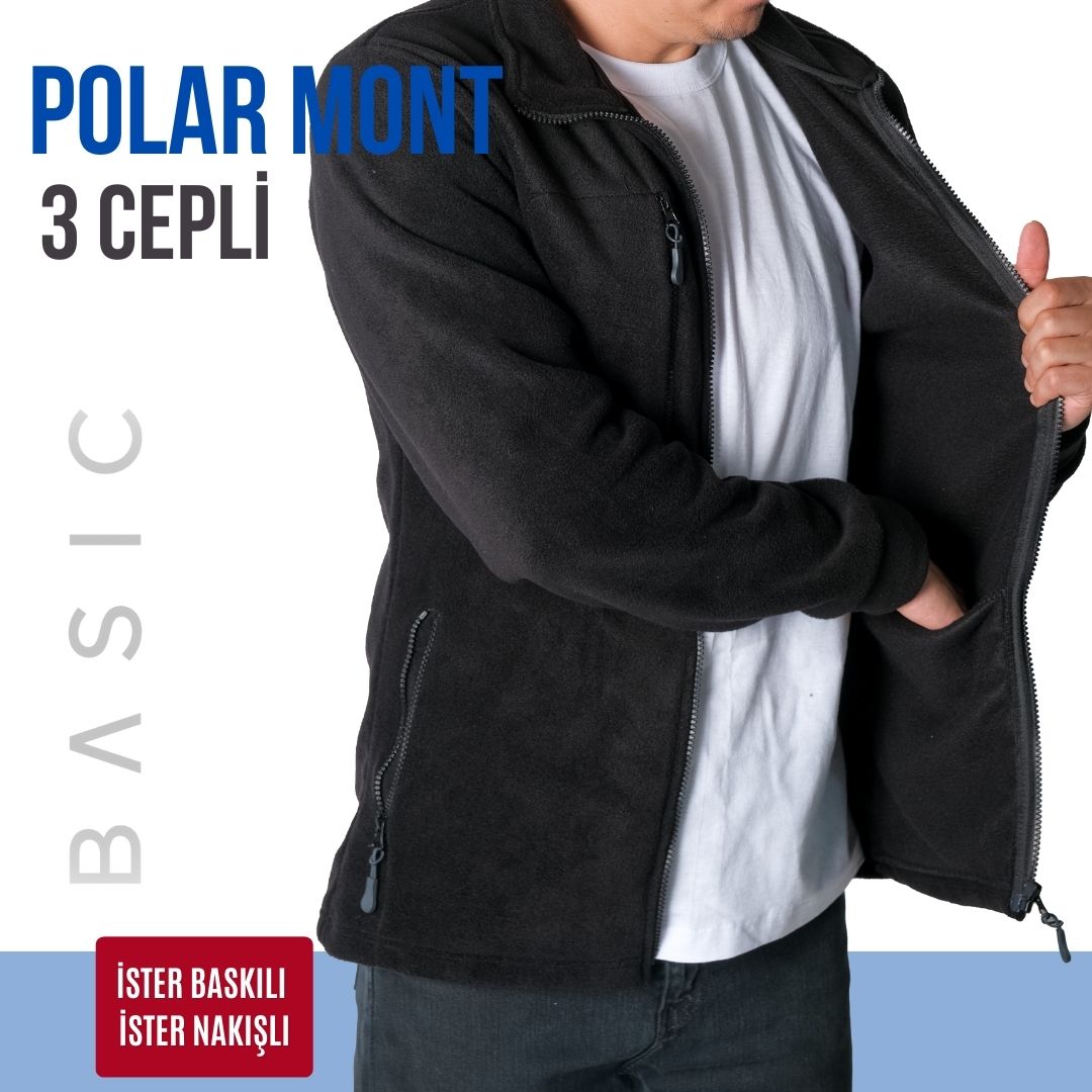 Polar Mont 3 Cepli / Siyah - Toptan İş Kıyafeti