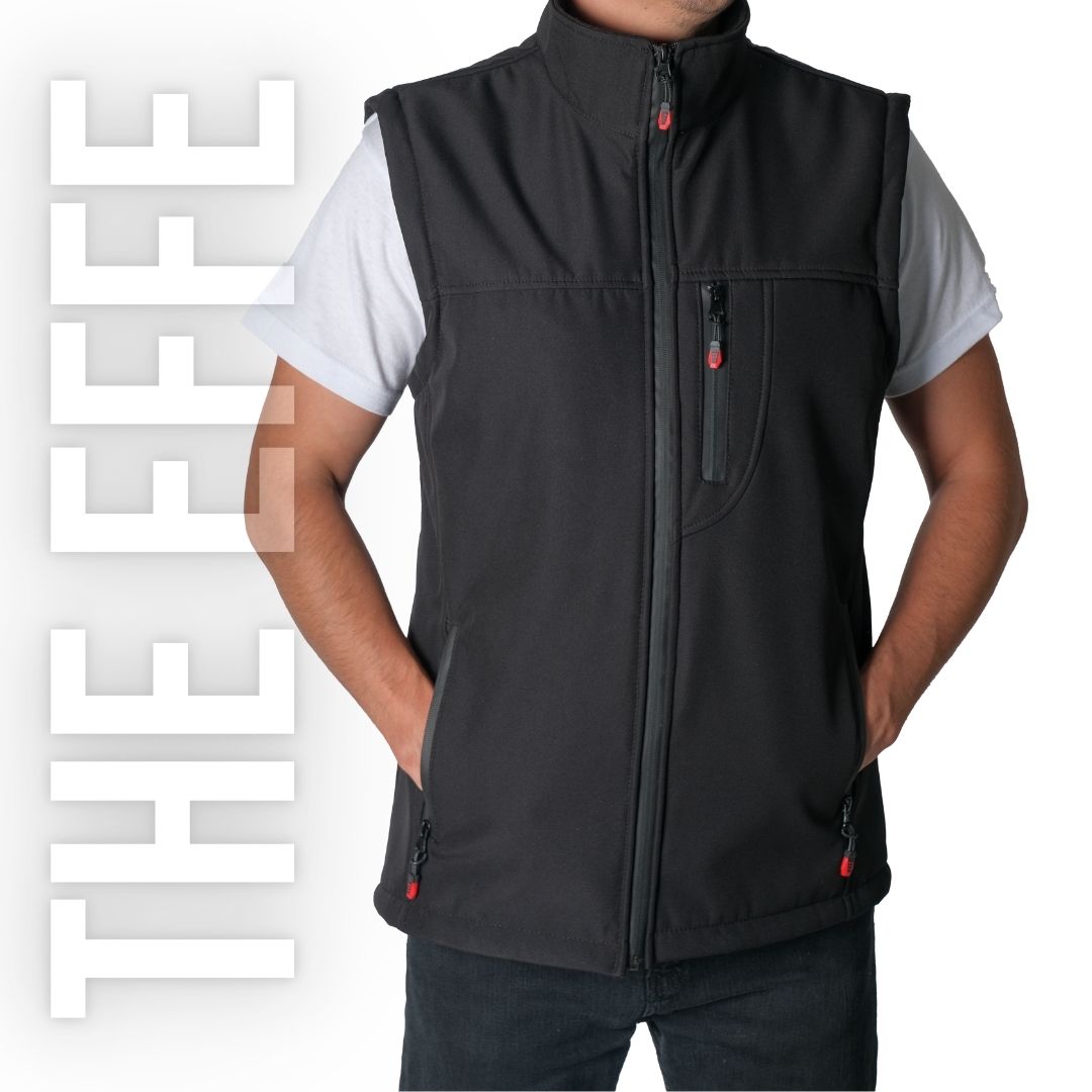 Softshell Yelek / Siyah - Toptan İş Kıyafeti