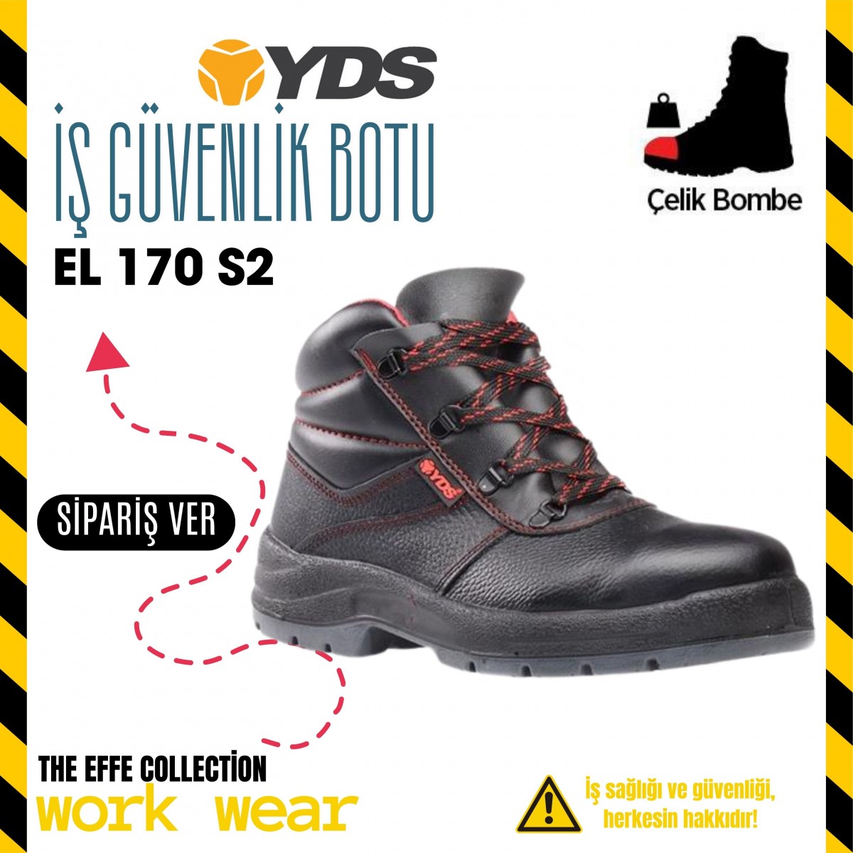 İş Güvenlik Botu Yds El 170 S2 - İş Kıyafeti