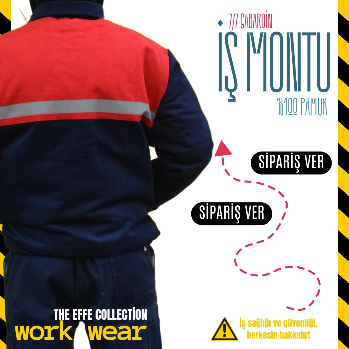 İş Montu Gabardin Lacivert  - İş Kıyafeti