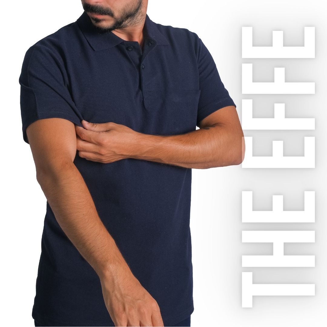 Polo Yaka T-shirt Lacivert - Basic (Promosyon)- Numune