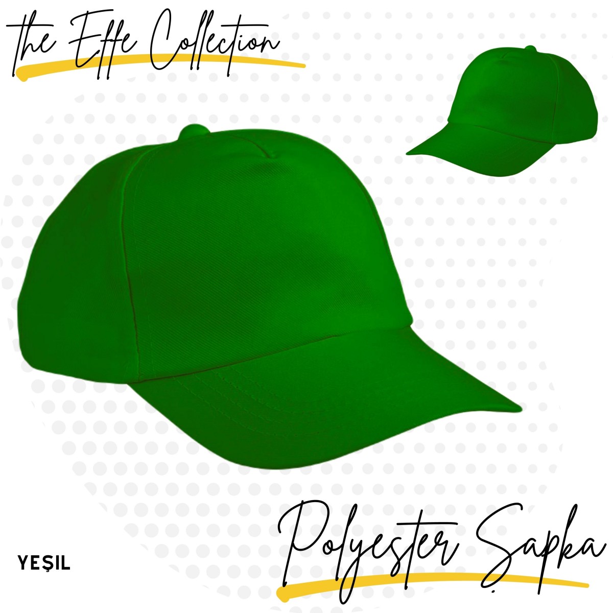 Polyester Şapka Yeşil