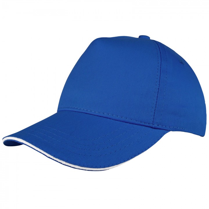 Şapka Gabardin Saks Mavi - Toptan Basic (Promosyon)