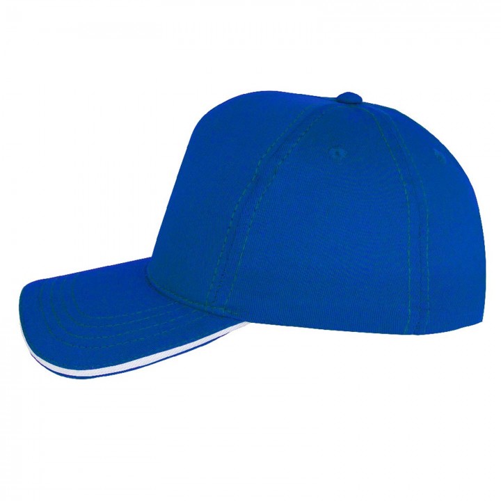 Şapka Gabardin Saks Mavi - Toptan Basic (Promosyon)