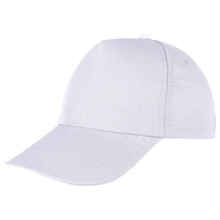 Şapka Polyester Beyaz - Toptan Basic (Promosyon)