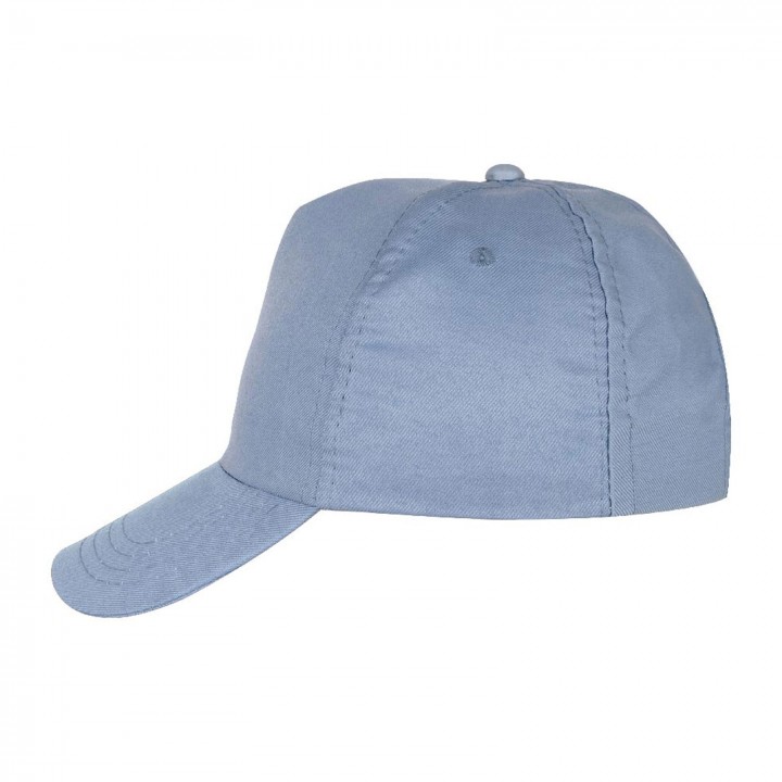 Şapka Polyester Gri - Toptan Basic (Promosyon)