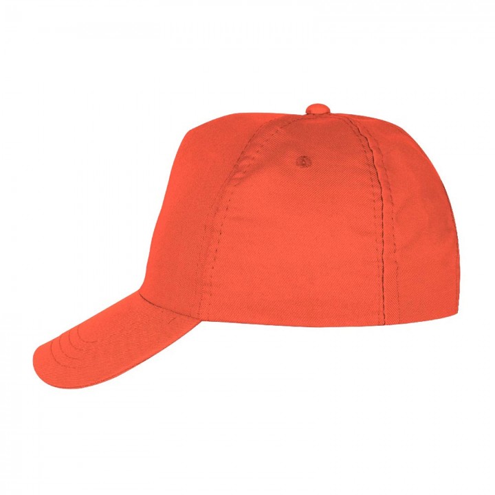 Şapka Polyester Turuncu - Toptan Basic (Promosyon)