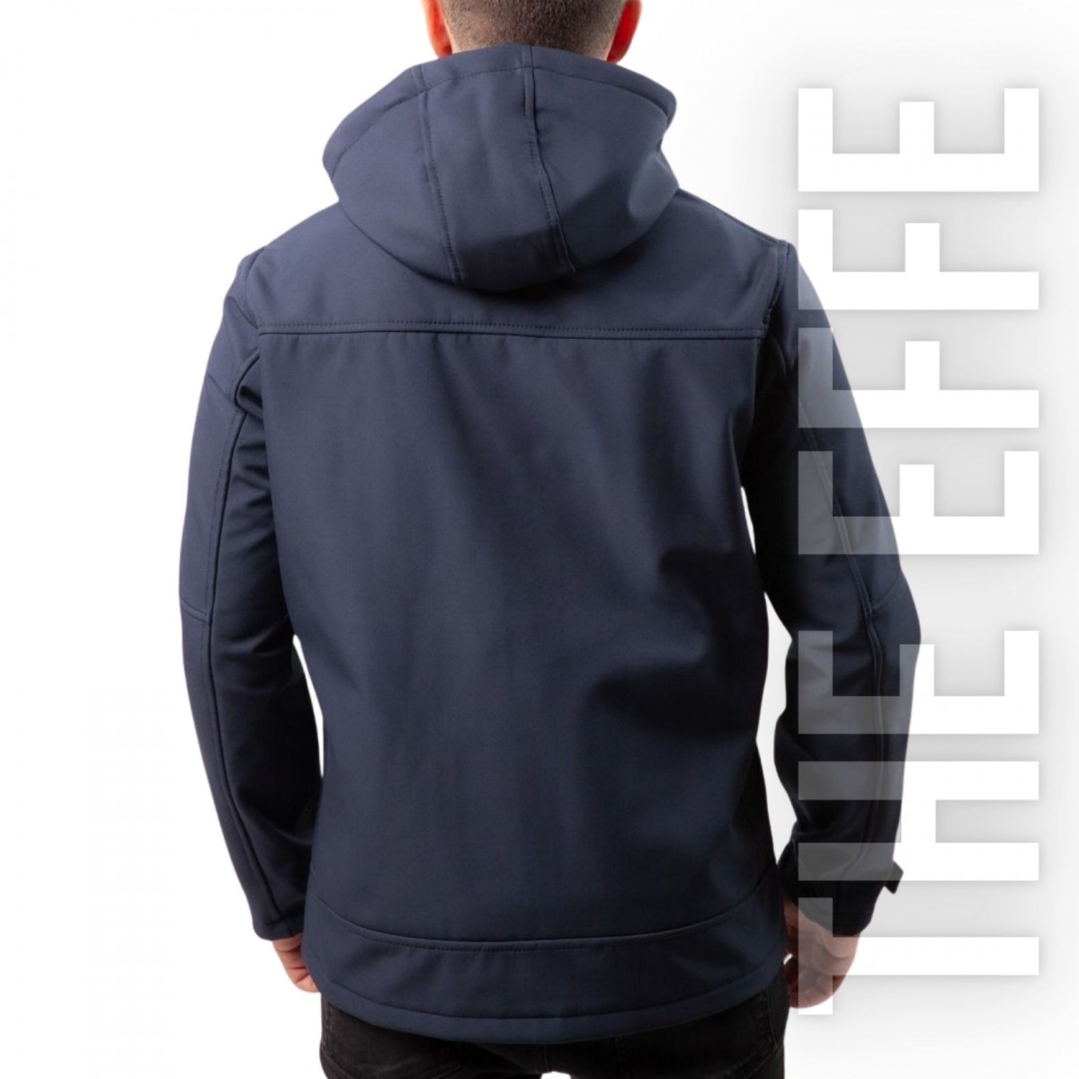 Softshell Mont Kapşonlu / Lacivert - Toptan İş Kıyafeti