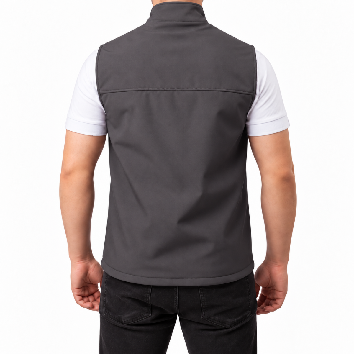 Softshell Yelek Gri - Numune