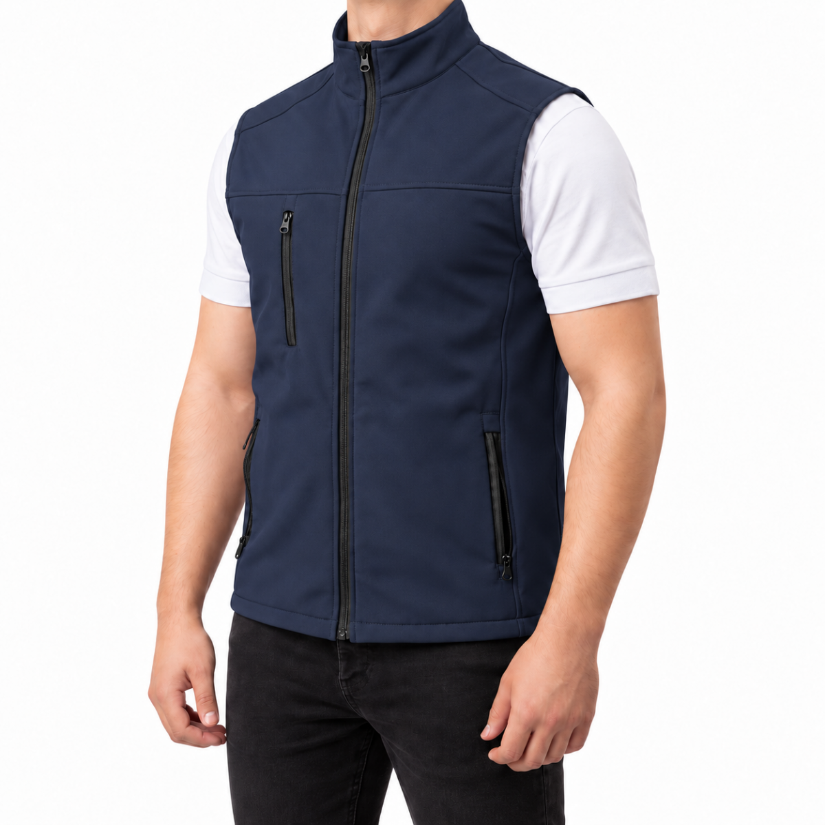 Softshell Yelek Lacivert - Numune Softshell Yelek Lacivert - Numune
