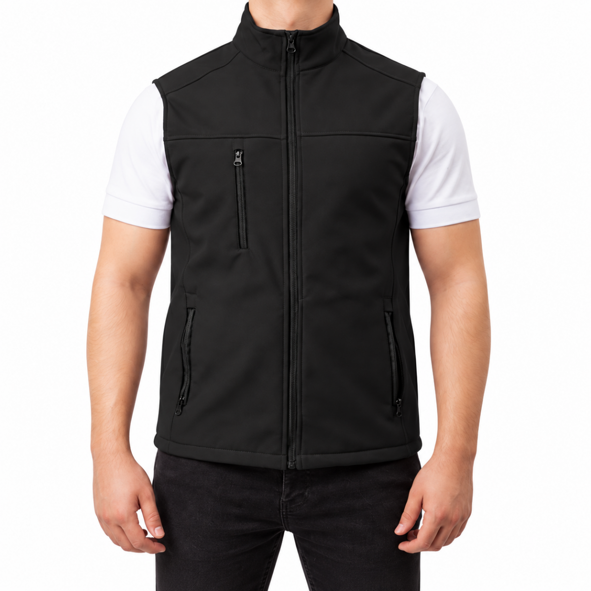 Softshell Yelek Siyah - Numune Softshell Yelek Siyah - Numune