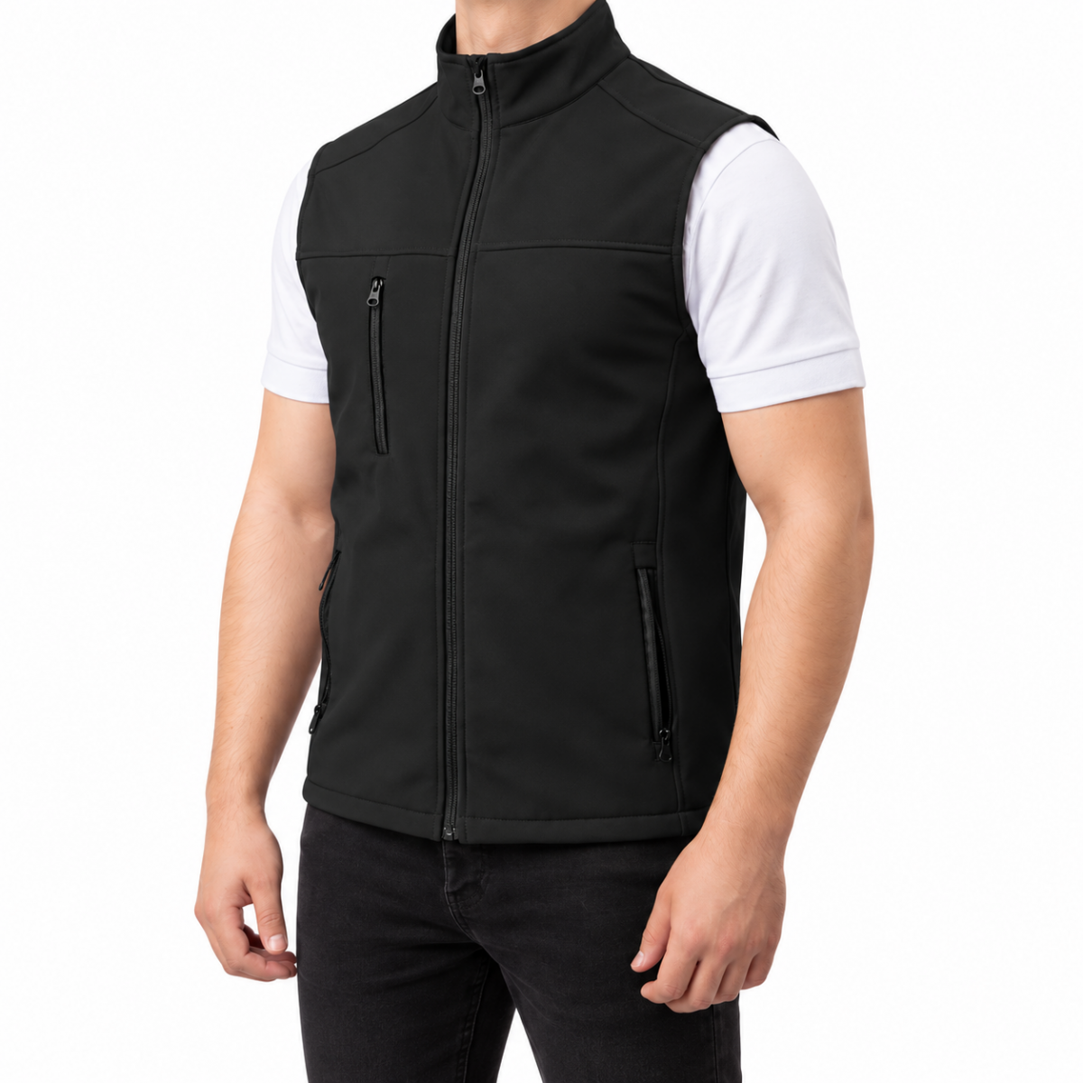 Softshell Yelek Siyah - Numune Softshell Yelek Siyah - Numune
