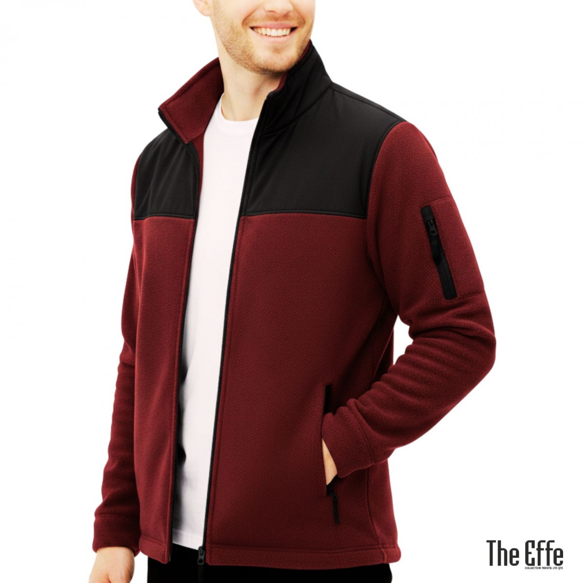 Softshelli Polar Mont 3 Cepli / Bordo - İş Kıyafeti- Numune Softshelli Polar Mont 3 Cepli / Bordo - İş Kıyafeti- Numune