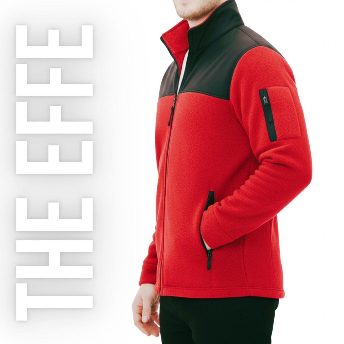 Softshelli Polar Mont 3 Cepli / Kırmızı - İş Kıyafeti- Numune