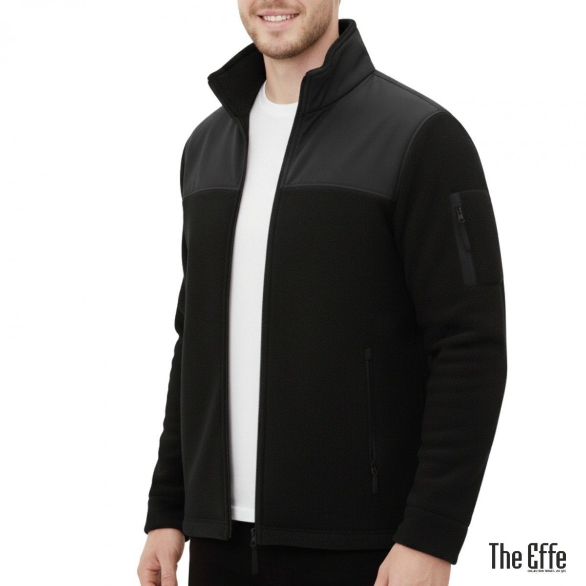 Softshelli Polar Mont 3 Cepli / Siyah - İş Kıyafeti- Numune Softshelli Polar Mont 3 Cepli / Siyah - İş Kıyafeti- Numune