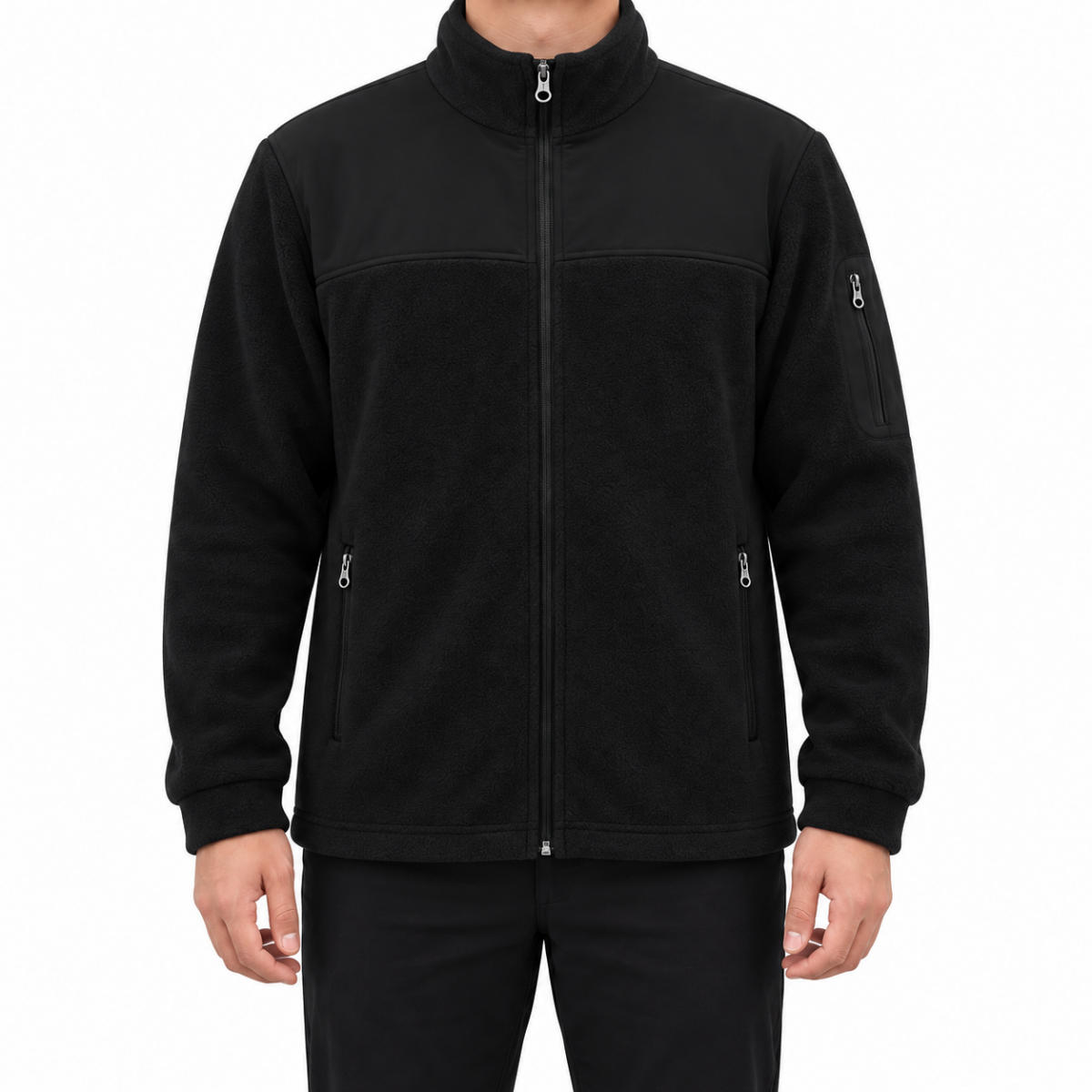 Softshelli Polar Mont 3 Cepli / Siyah - Toptan İş Kıyafeti Softshelli Polar Mont 3 Cepli / Siyah - Toptan İş Kıyafeti