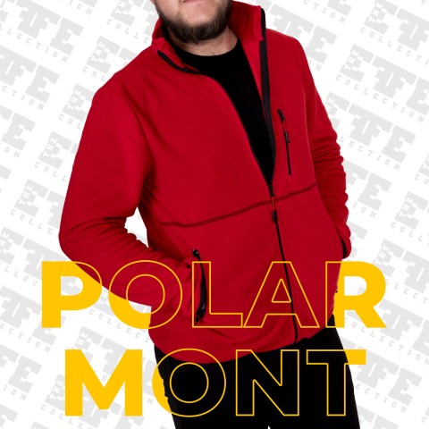 Basic Polar Mont 3 Cepli Kırmızı