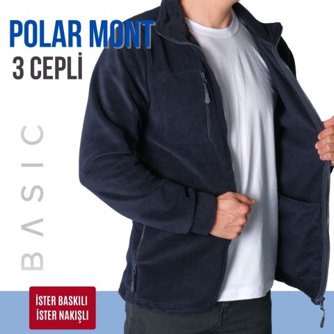 Polar Mont 3 Cepli / Lacivert - Toptan İş Kıyafeti