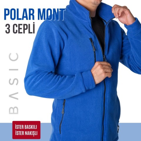 Basic Polar Mont 3 Cepli Saks Mavi