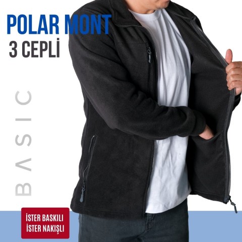 Polar Mont 3 Cepli / Siyah - Toptan İş Kıyafeti