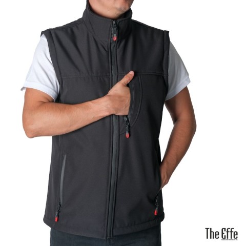 Softshell Yelek / Siyah - Toptan İş Kıyafeti