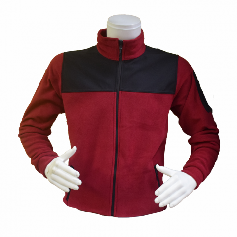 Softshelli Polar Mont 3 Cepli / Bordo - Toptan İş Kıyafeti