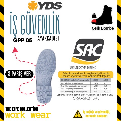 İş Güvenlik Ayakkabı Yds Gpp05 S2
