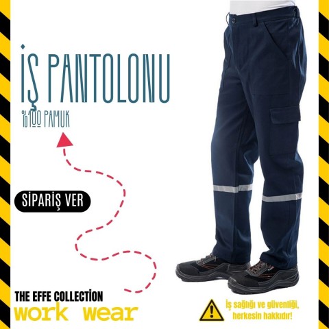 İş Pantolonu Lacivert - Toptan İş Kıyafeti