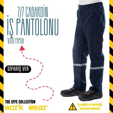 İş Pantolonu Lacivert - Toptan İş Kıyafeti