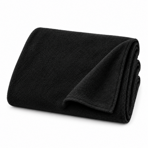 Polar Şal Siyah- Toptan Basic (Promosyon)