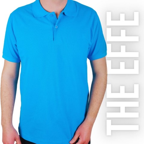 Polo Yaka T-shirt Turkuaz- Toptan Premium- Numune