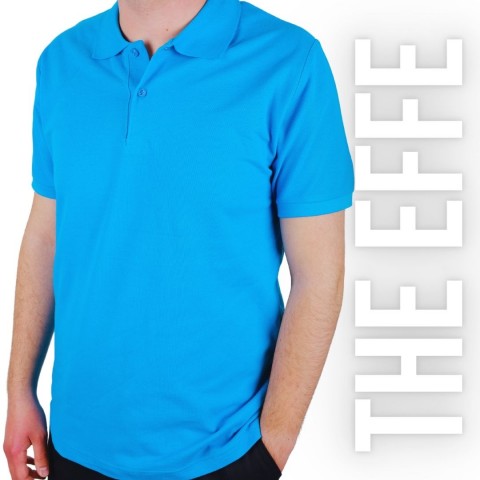 Polo Yaka T-shirt Turkuaz- Toptan Premium- Numune