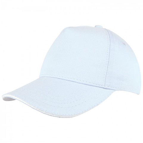 Şapka Gabardin  Beyaz - Toptan Basic (Promosyon)