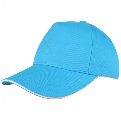 Şapka Gabardin Turkuaz - Toptan Basic (Promosyon)