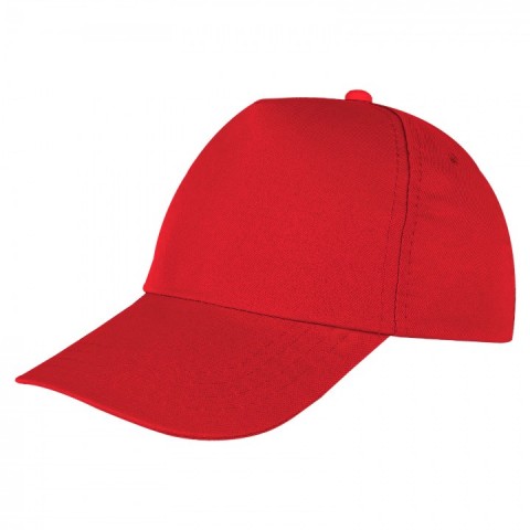 Şapka Polyester Kırmızı - Toptan Basic (Promosyon)