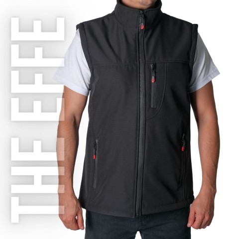 Softshell Yelek / Siyah - Toptan İş Kıyafeti