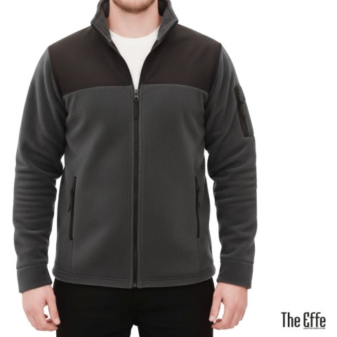Softshelli Polar Mont 3 Cepli / Gri - Toptan İş Kıyafeti