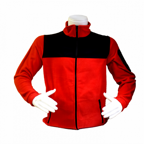 Softshelli Polar Mont 3 Cepli / Kırmızı - İş Kıyafeti- Numune